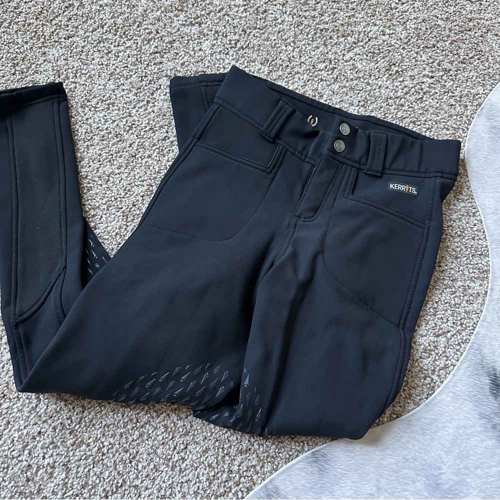 Kerrits Black 3 Season Breeches